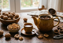 Ceaiul din coji de nucă – beneficiile surprinzătoare ale unei infuzii tradiționale